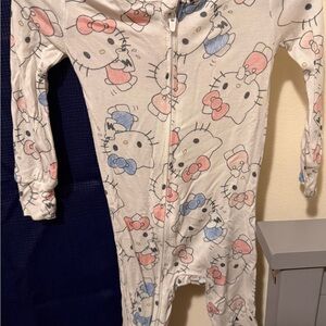 Sanrio Hello Kitty Kids Footie PJ Size 12 Months.